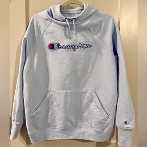 Champion Women’s Light Blue Hoodie